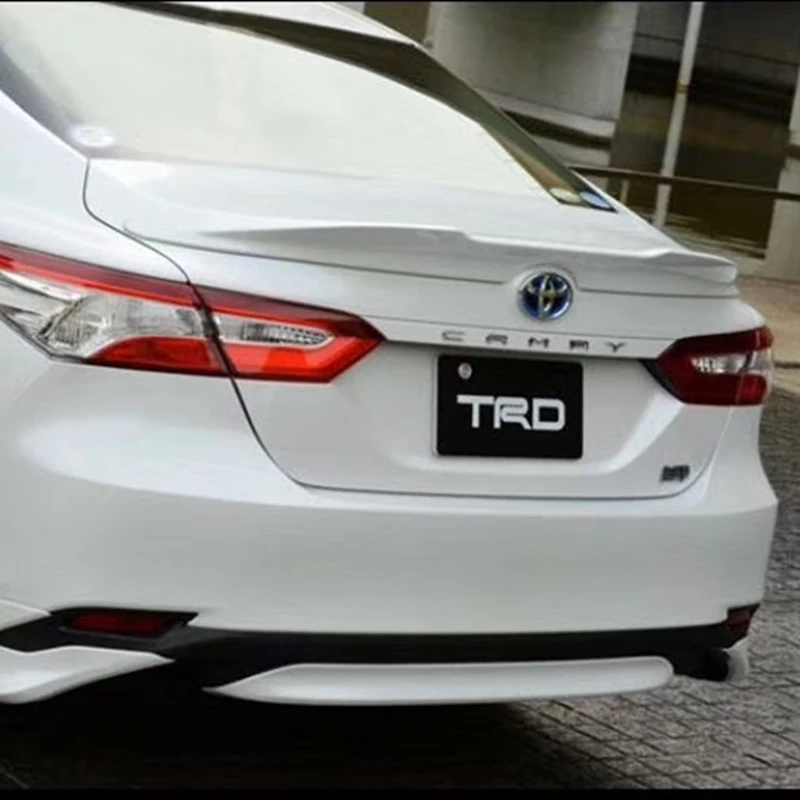 Спойлер для Toyota Camry высококачественный спойлер из АБС материала заднего крыла