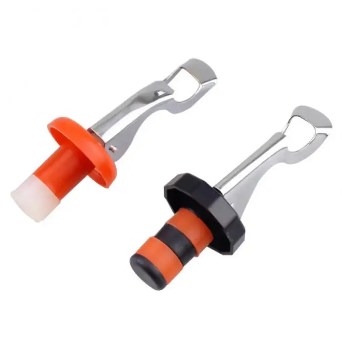 High Quality Silicone Reusable Bottle Stopper Wine Beverage Bottle Stopper for Kitchen VE
