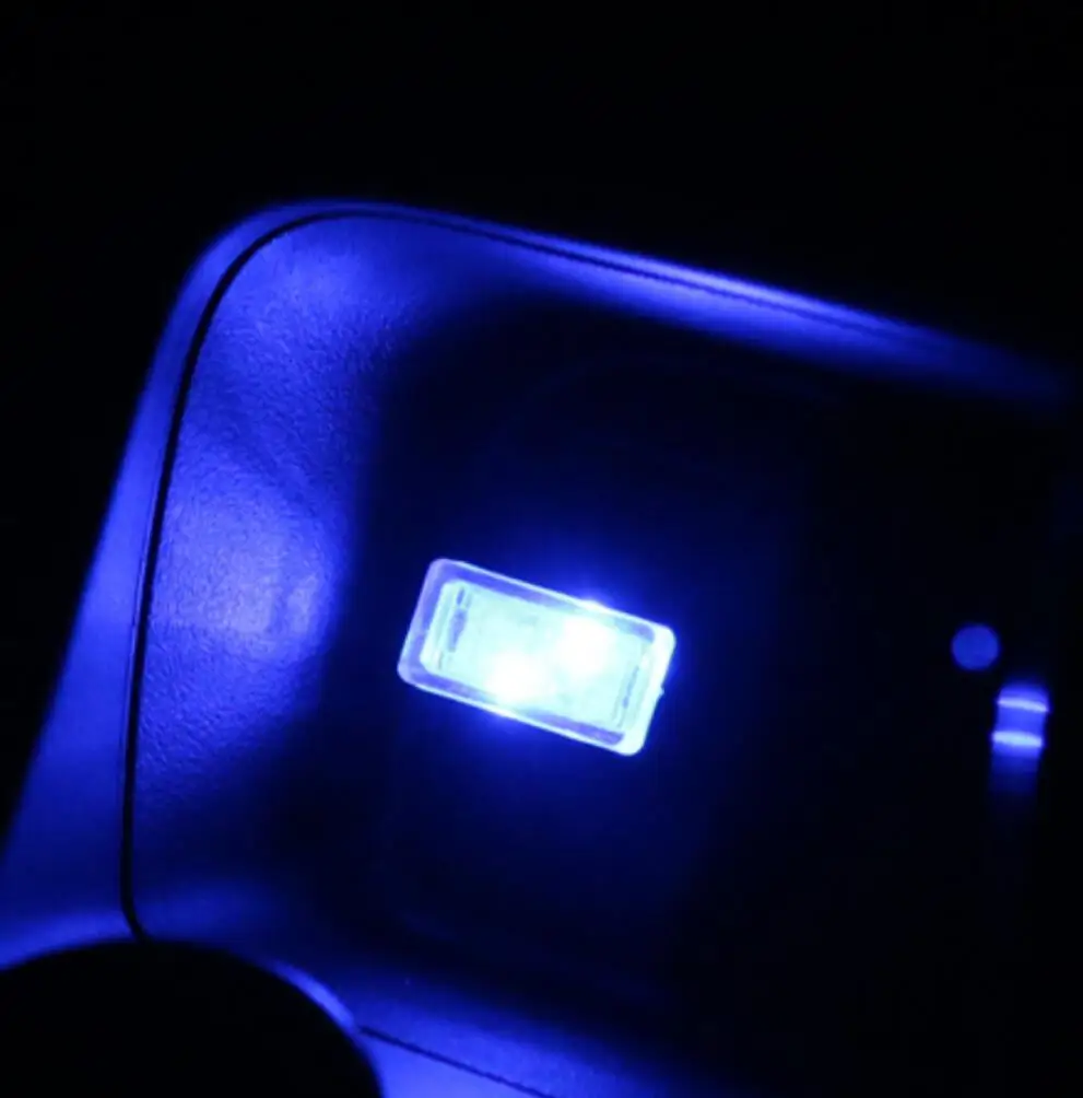 Автомобиль-Стайлинг USB светодиодный атмосфера огни декоративные лампы для Mercedes