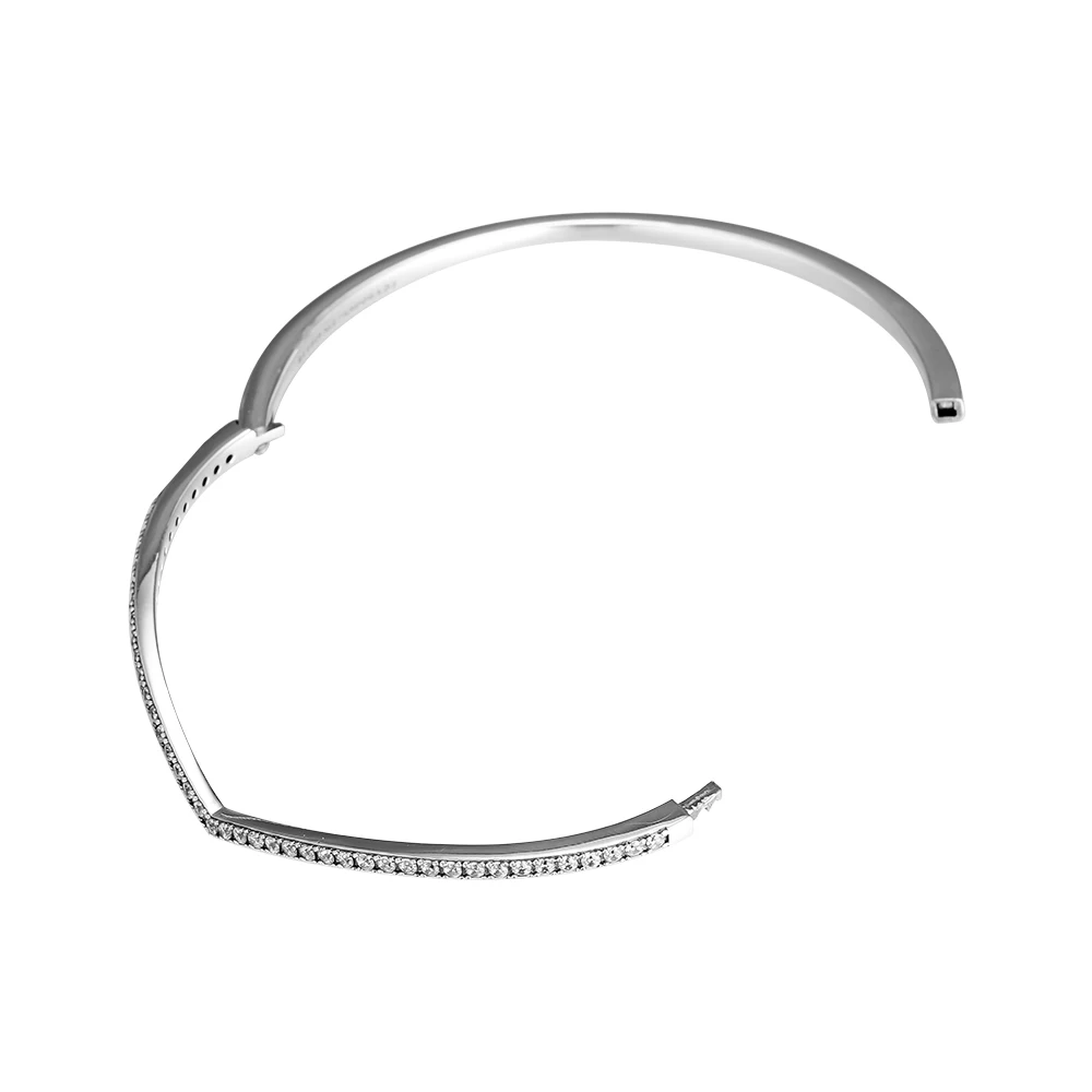 CKK браслет ювелирные изделия из стерлингового серебра мерцающий желание