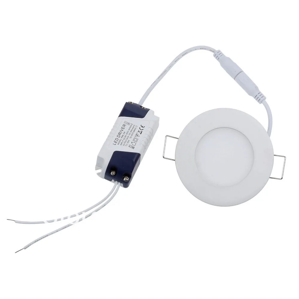 4W LED Recessed Ceiling Panel Down Light Lamp Cold White Warm AC85-265V Free Shipping | Освещение