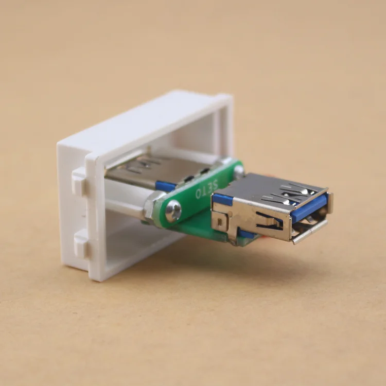 SeTo 128 Тип 3 0 USB модуль с прямой штепсельной вилкой Бесплатная Сварка Keystone для