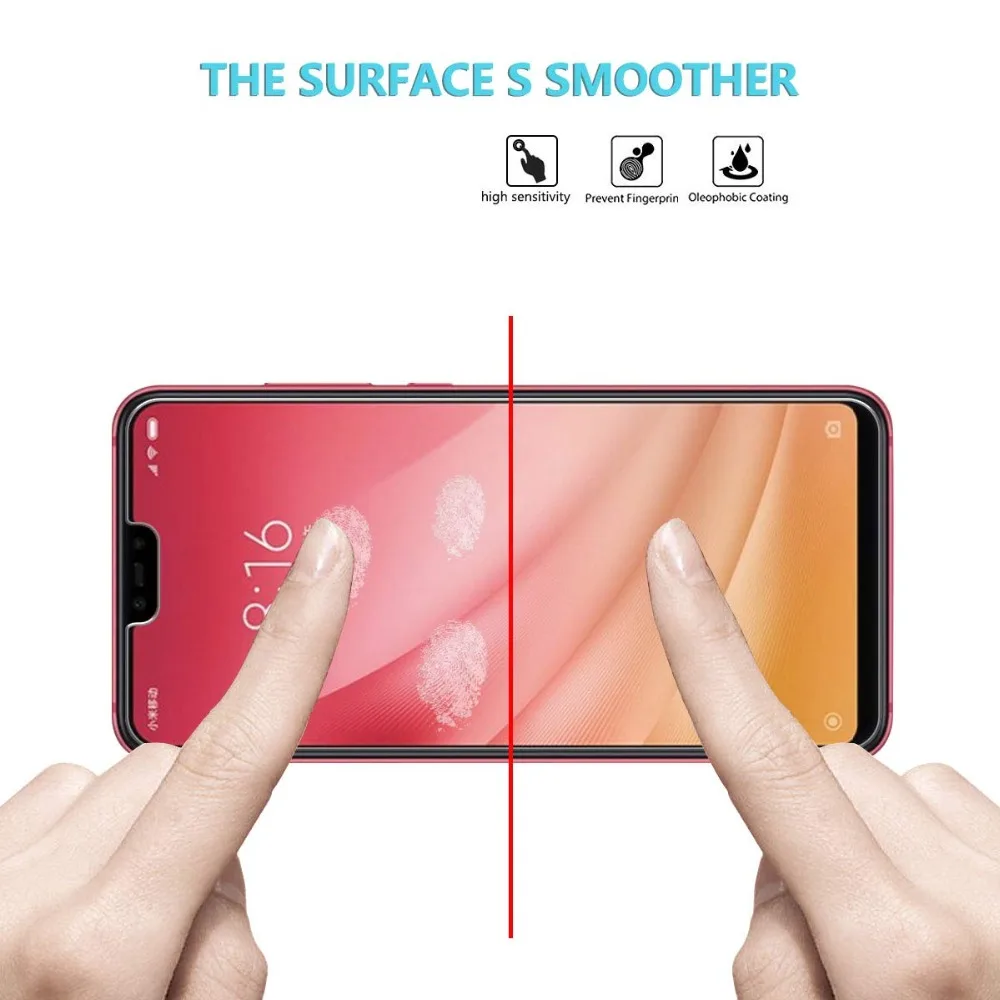 Новые 9H HD закаленные очки для Xiaomi Mi 8 lite закаленное стекло защита экрана Ультра