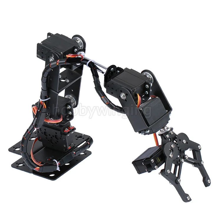 6 DOF робот-манипулятор из металлического сплава механический рычаг зажим набор