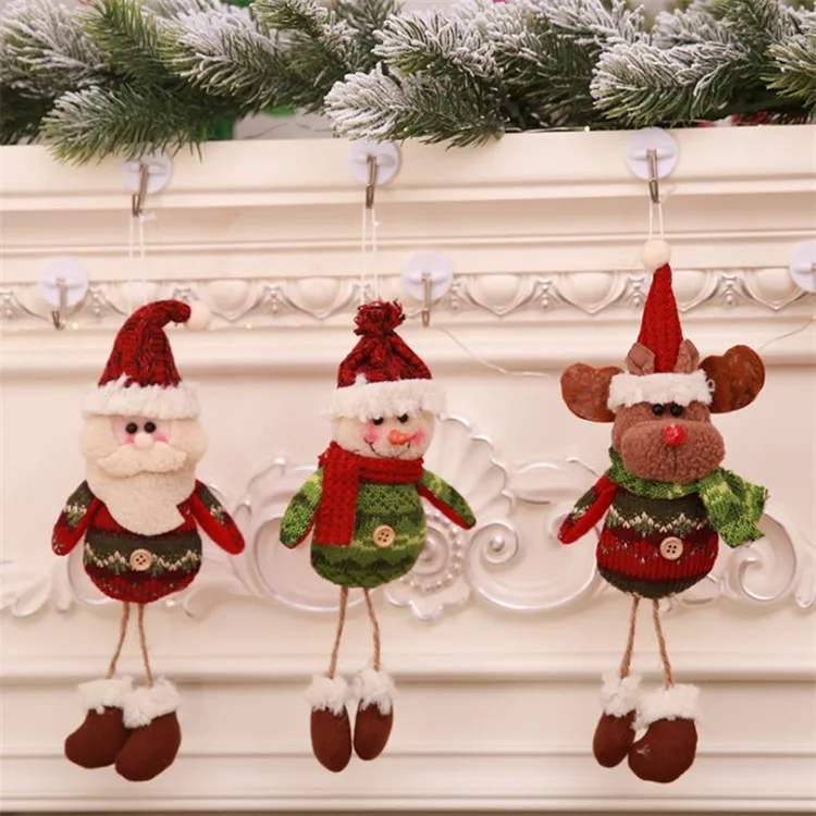 Рождественские украшения для дома детский подарок окна Навидад 2018 Adornos De Navidad Para