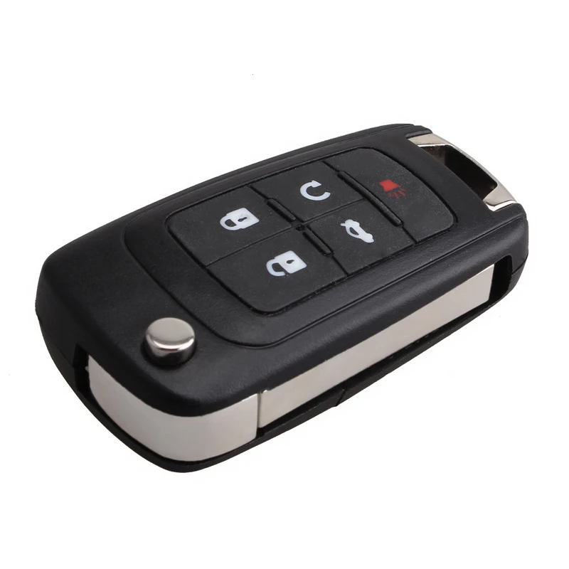 5 кнопок 433 МГц раскладной дистанционный Автомобильный ключ для Chevrolet Cruze 2010 2011 2012