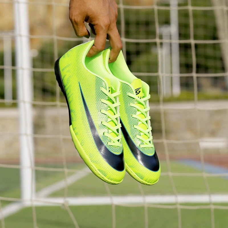 Genuine Men Soccer Shoes Superfly Academy Neymar IC Outdoor Lawn Football Boots Big Kids School Training Cleats | Спорт и