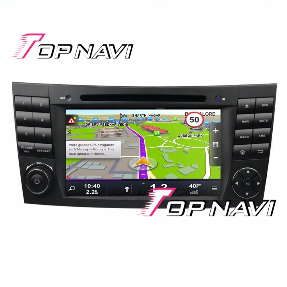 Topnavi 7 'ɺndroid 1 Авто плееры для Benz E-Class W211 CLS W219 g-класс W463 Iran CLK Автомобильная