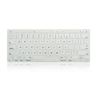 11,6 дюймов силиконовый чехол-клавиатура для ноутбука Apple macbook air 11 дюймов защитные наклейки для macbook air 11 - Цвет: silver