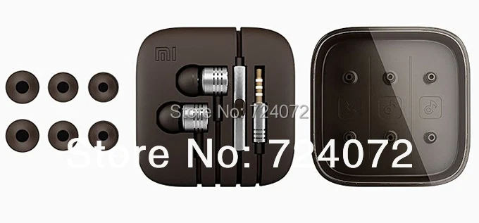 Xiaomi поршня наушники гарнитуры серебро Золотой с микрофоном для ир2 MI2S MI2A Mi1S