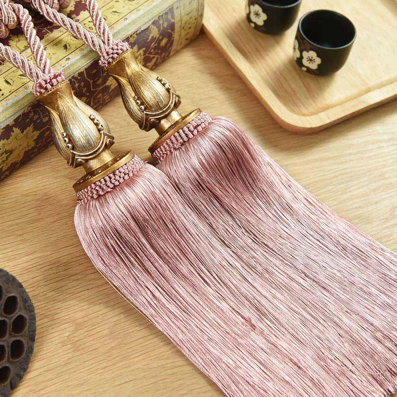 Крючки с кисточками для штор серые ремни занавесок вешалка держатель подвесные