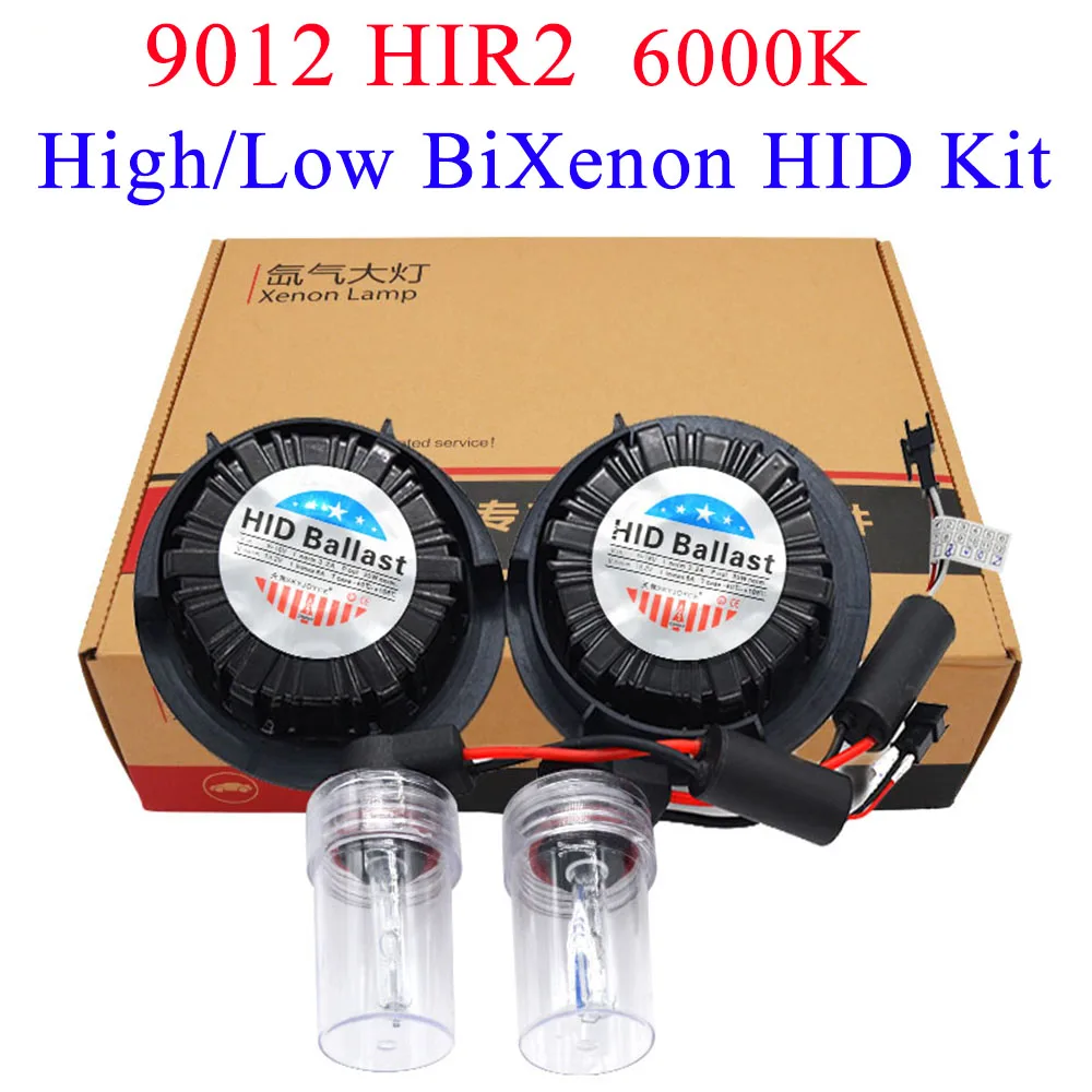 Лампа для автомобильных фар 35 Вт все в одном 9012 HIR2 H7 9005 HID 6000K Edge Kia K3 KX5 Toyot a RAV4 Cadilla C