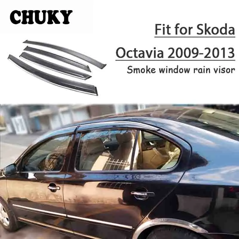 

4 шт., солнцезащитные козырьки для Skoda Octavia 2009 2010 2011 2012 2013