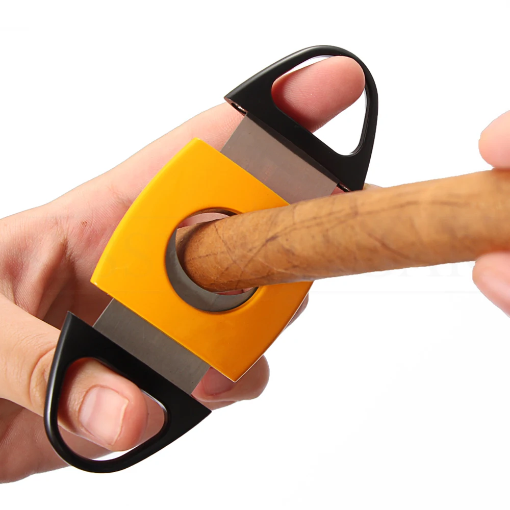 COHIBA металл с питанием от прикуривателя резак ветрозащитный струя газовая