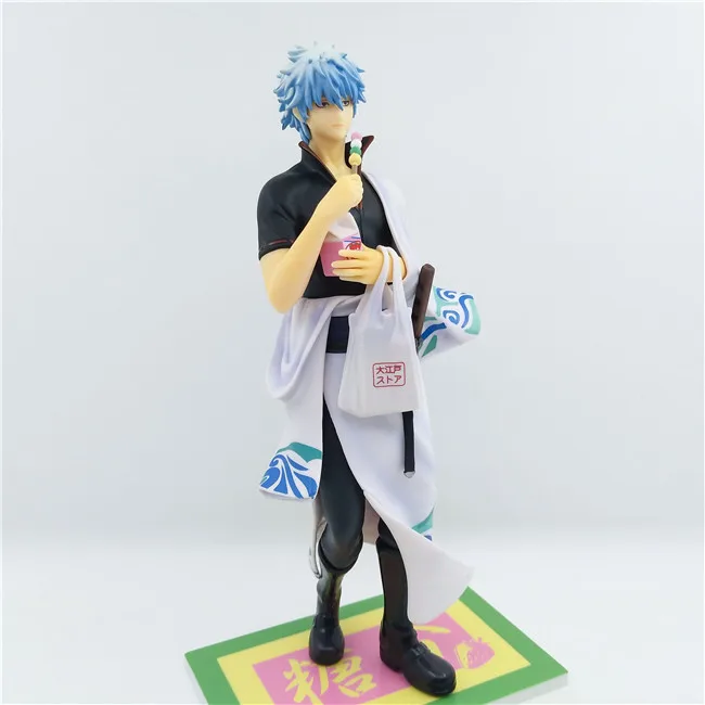 23 см фигурка японского аниме Sakata Gintoki GINTAMA экшн-фигурка Коллекционная модель