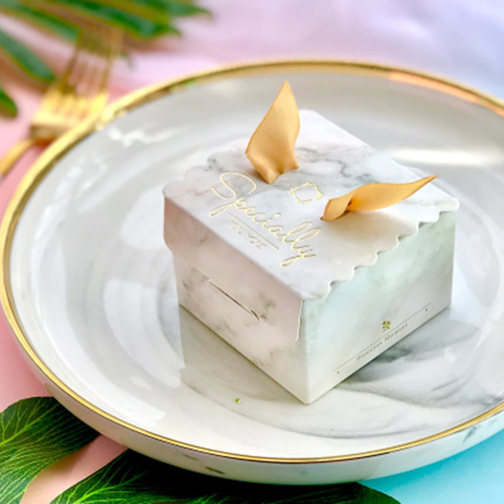 50PCS/lot Creative gift Bags Paper Square Candy Sweet Gift Favors Boxes Wedding Party Favor for Valentine's Day decoration | Дом и сад
