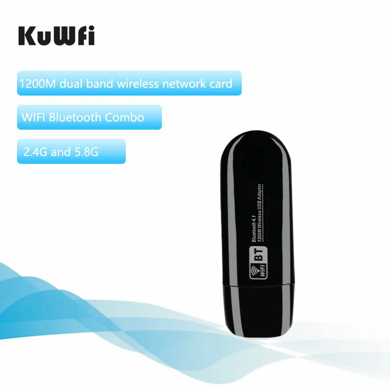 Двухдиапазонная беспроводная сетевая карта 1200 Мбит/с 2 4 ГГц 5 8 Wifi Bluetooth
