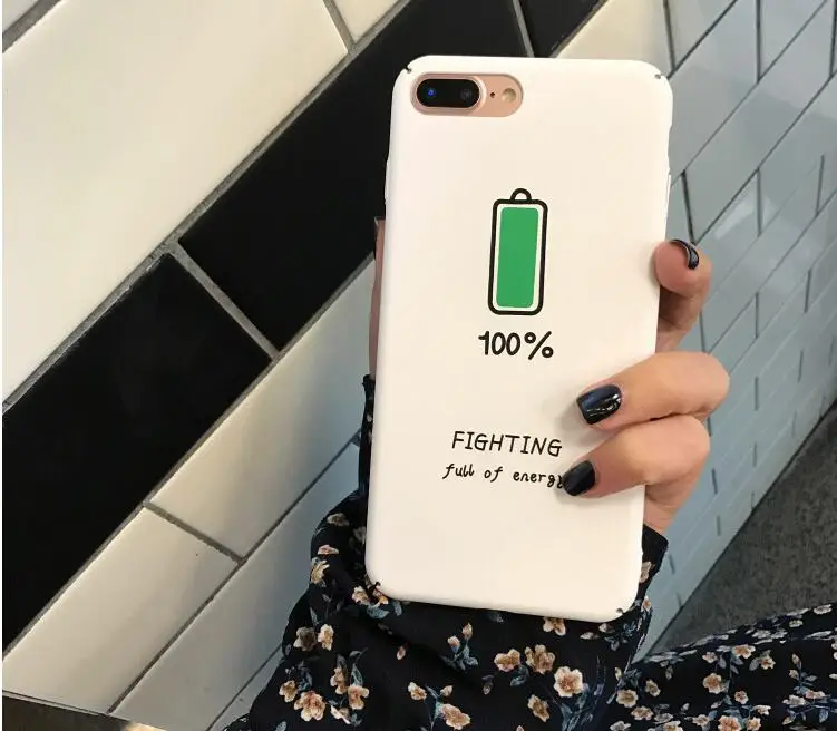 Для iphone 7 8X6 Чехол для Fundas iphone 6 S 6s чехол для iphone X XR XS Max 7 8 Plus чехол милый жесткий Художественный Черный чехол для пары