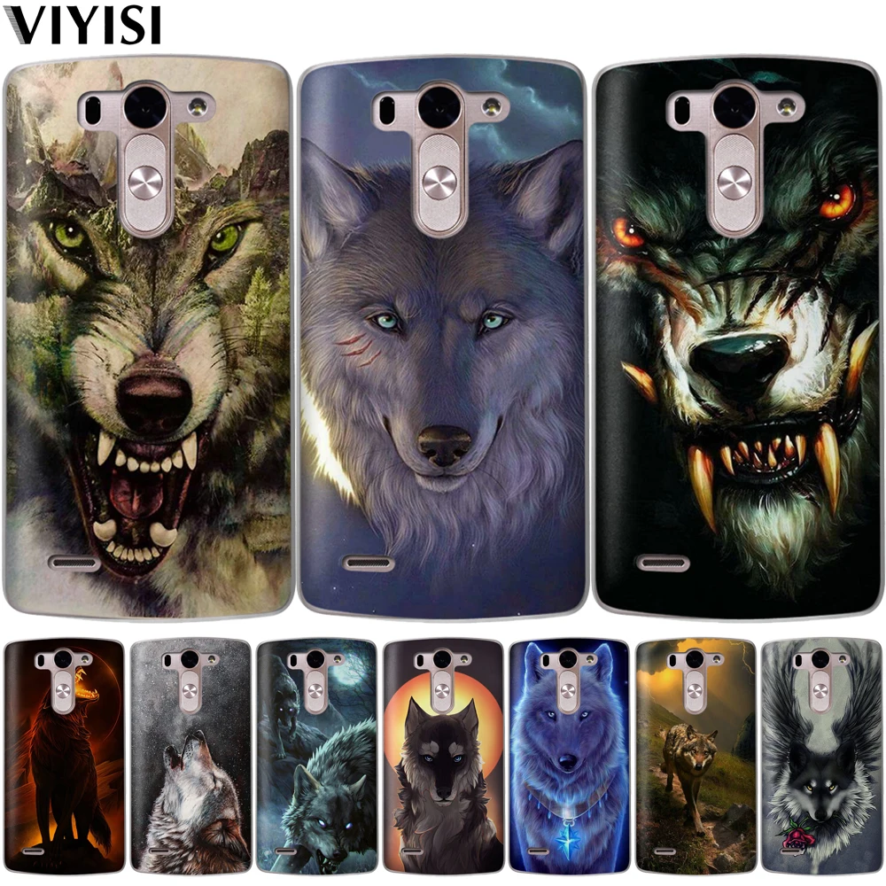Классный чехол для телефона с рисунком в виде животного LG G4 G5 G6 X Power 2 экран Q6 Q8 K7 K4