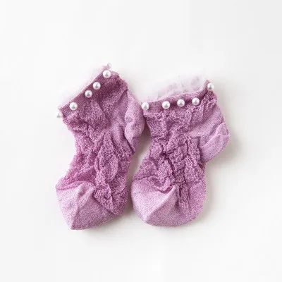 Оптовая продажа 2019 новые кружевные носки для балеток женские весенне-летние