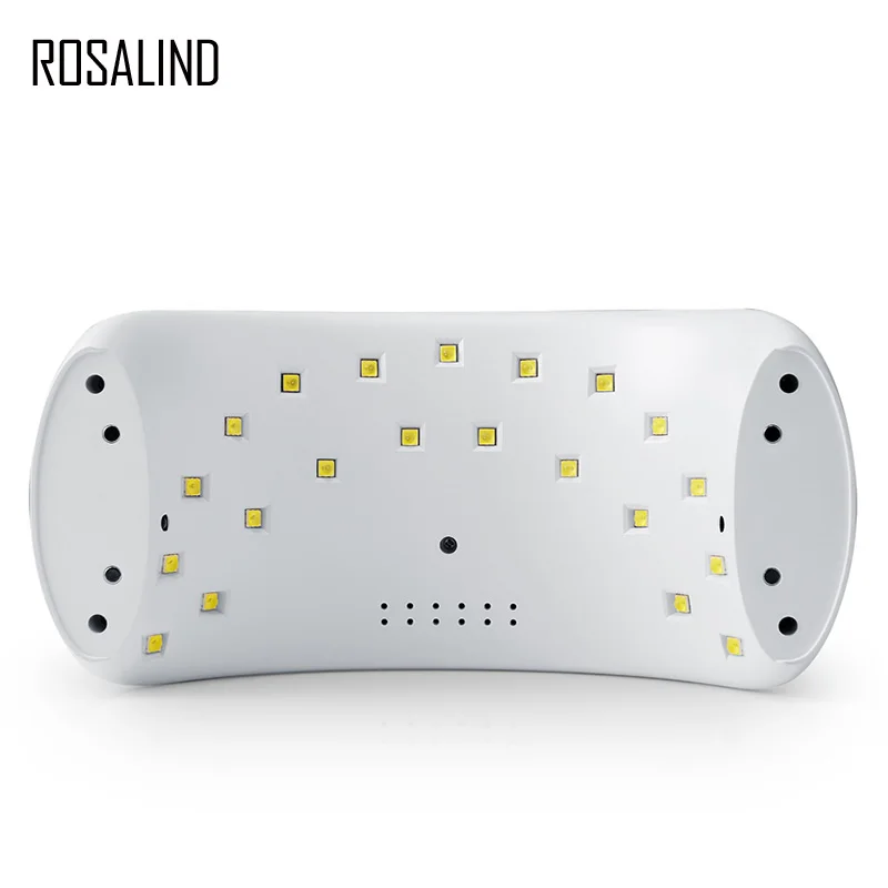 ROSALIND УФ светодиодный аппарат для маникюра ногтей 36 Вт SUNRB8 дно 30 s/60 s Таймер