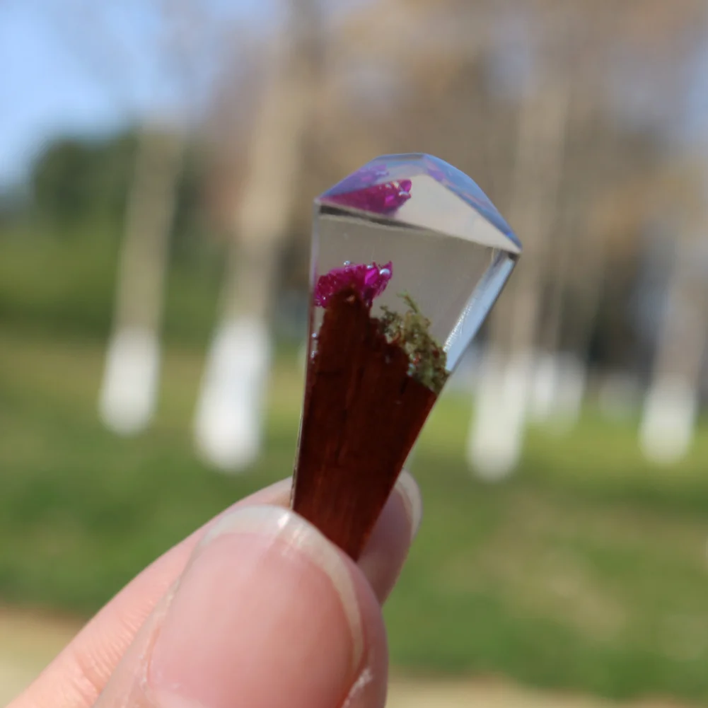 Fimme 2018 Конструктор Деревянный кольцо с розовым Blossom DIY миниатюрный пейзаж миров