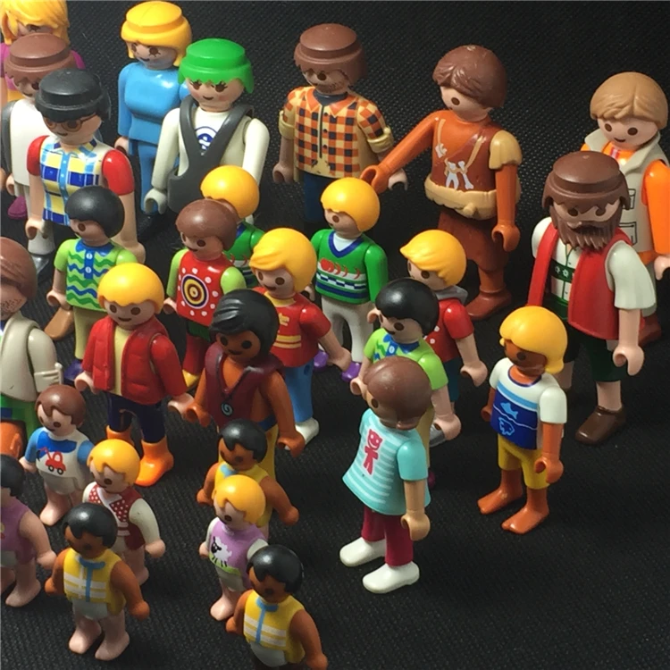 Фигурки от Playmobil Fille миниатюрные фигурки героев игрушки 3 см 5 7 рыцарей солдат