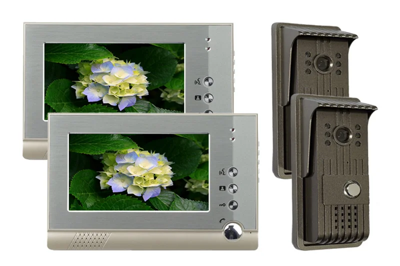 Yobangsecurity 7 &quotЖК дисплей Мониторы проводной Видеодомофоны Дверные звонки видео