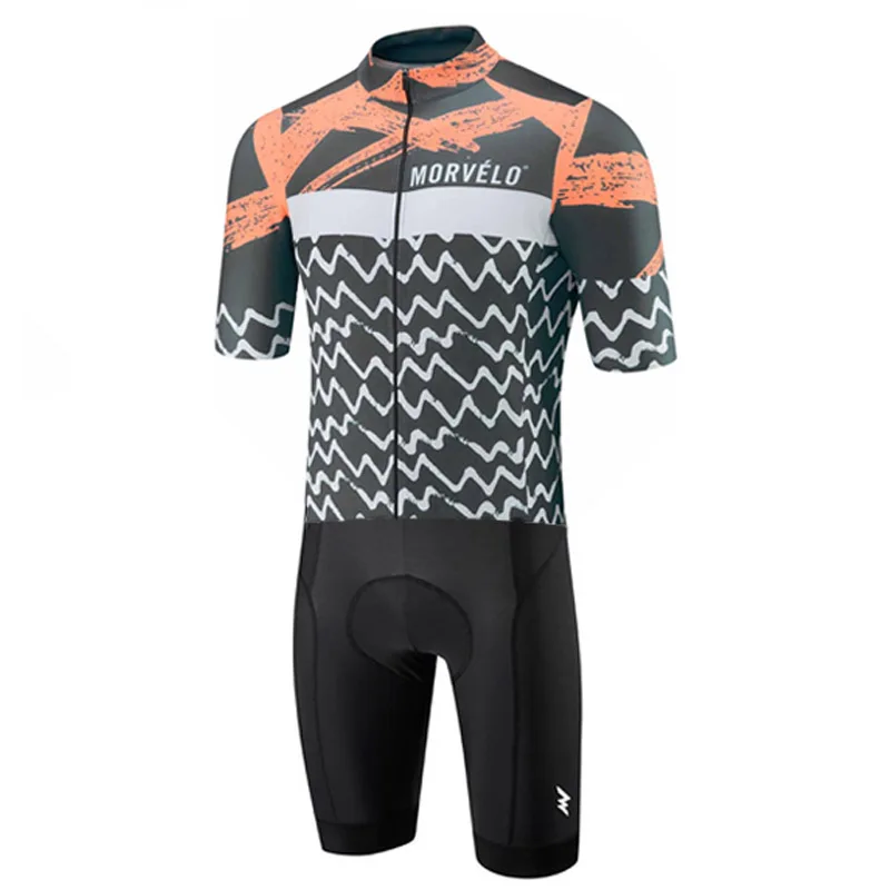 2019 MORVELO PRO TEAM Skinsuit боди Лето Велоспорт Джерси НАБОРЫ MTB велосипед велоодежда Майо
