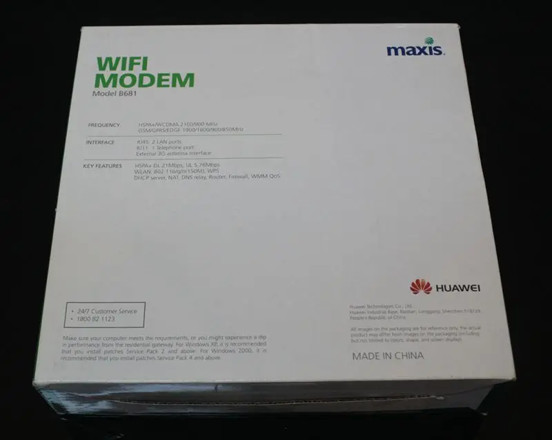 Разблокировать huawei B681 3g Беспроводной шлюз Мобильный маршрутизатор Поддержка HSPA +
