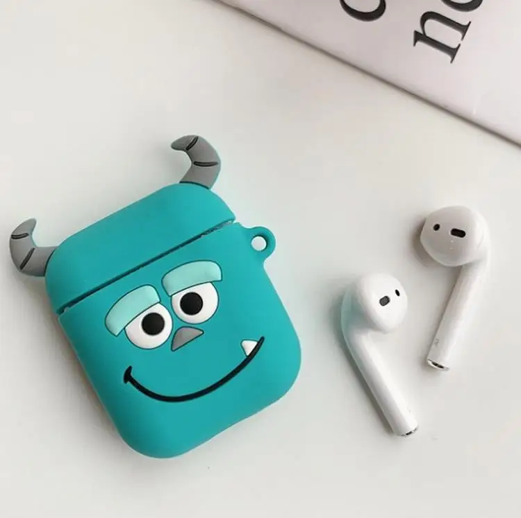Чехол с рисунком для Apple AirPods силиконовый Micky Minne милый Airpods беспроводной Bluetooth