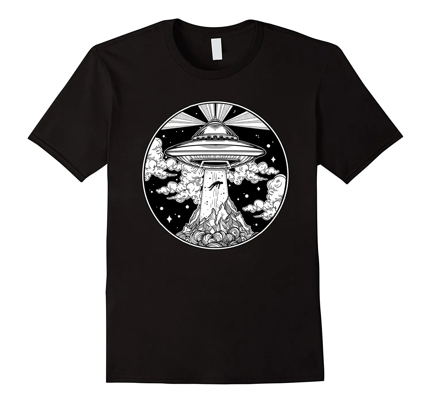 Горячая Распродажа 2019 модная футболка с татуировками инопланетянина НЛО 51 Area
