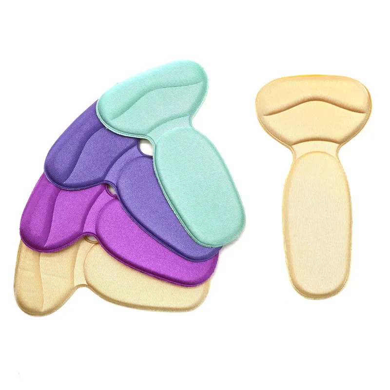 1 pair high heel shoes pad super soft insoles Comfortable Silicone Gel Heel Cushion Protector Feet Care | Красота и здоровье