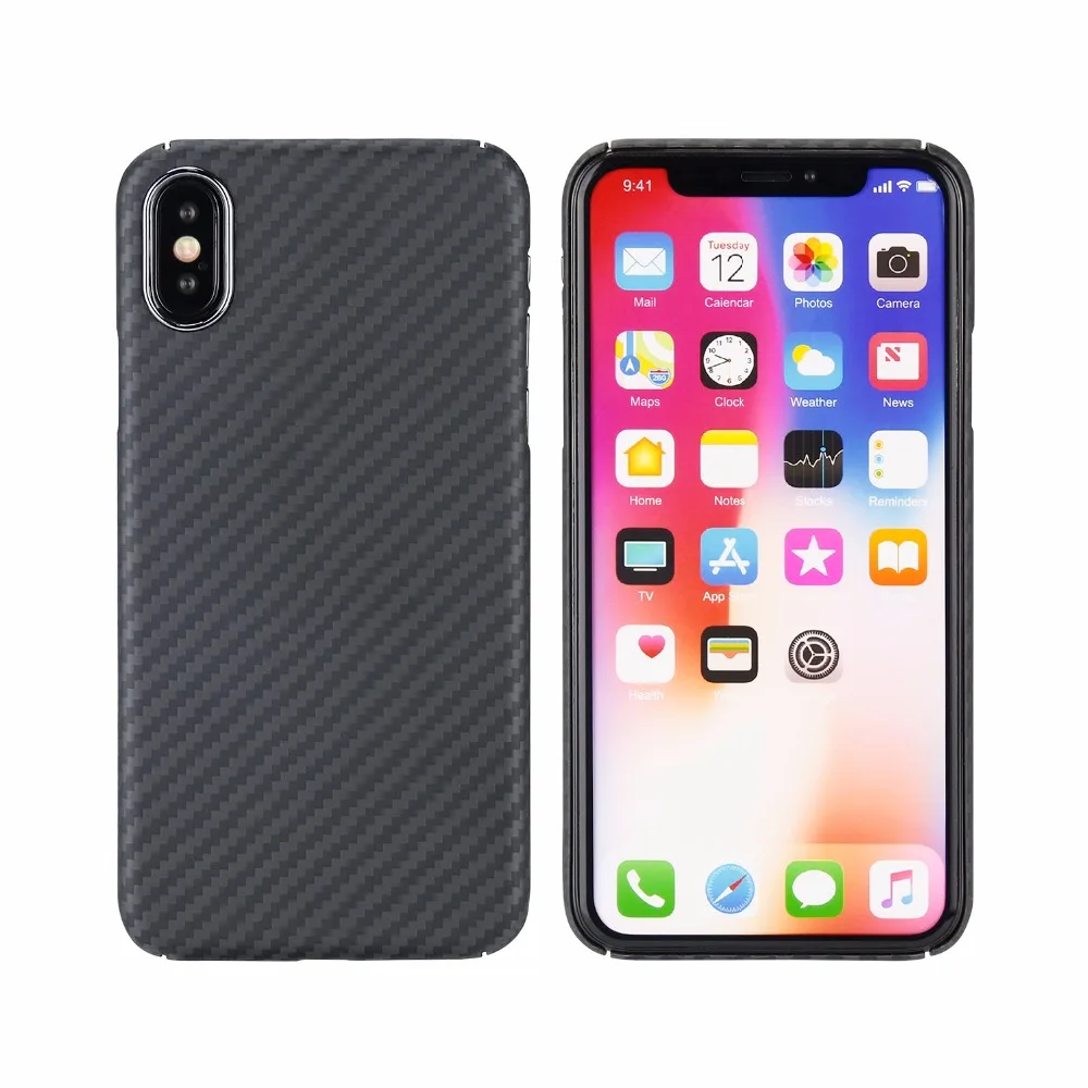 Защитный чехол из арамидного волокна для iPhone X противоударный телефона Роскошный