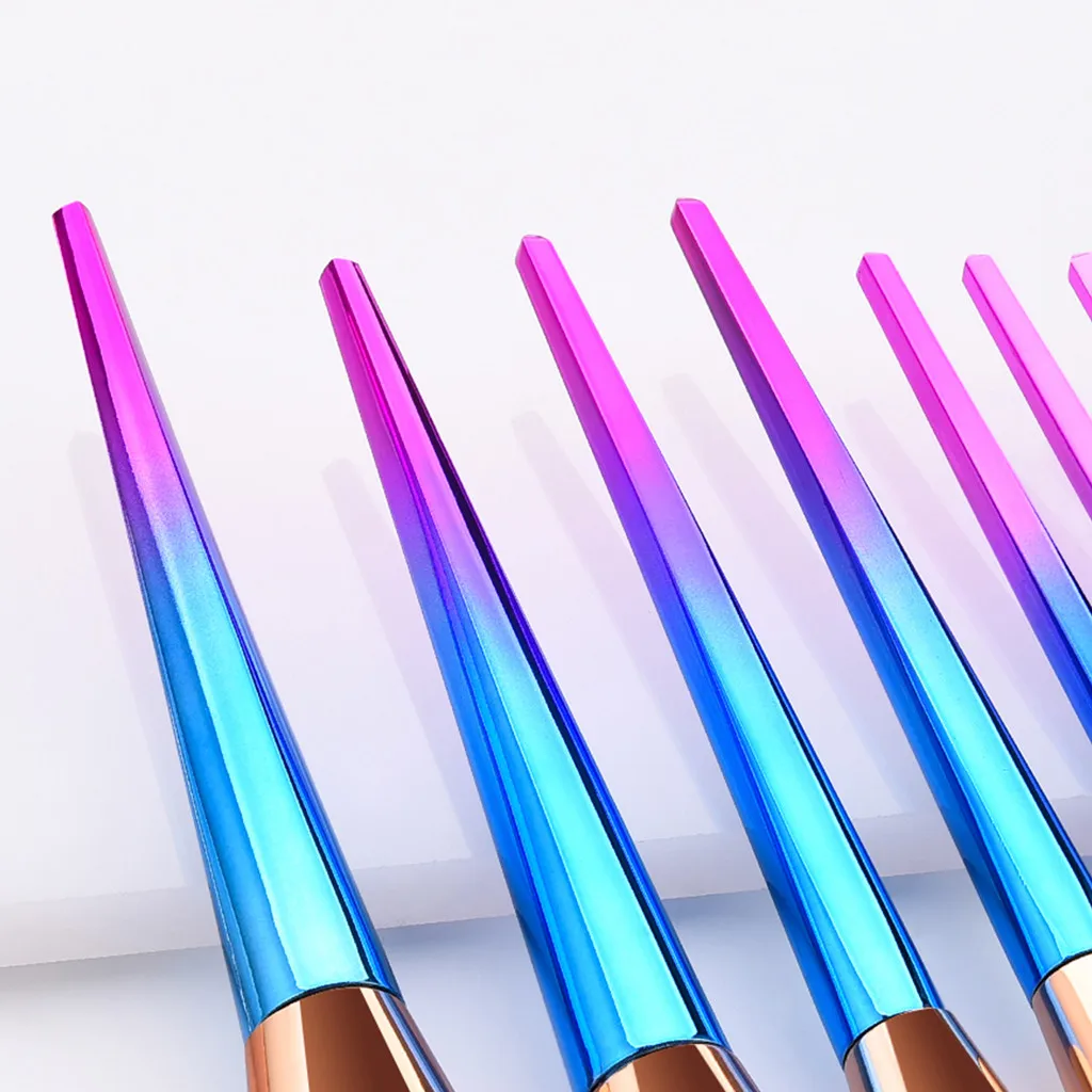 GUJHUI Brand Makeup Brushes Daily Foundation Cosmetic Eyebrow Eyeshadow Tools Brush Sets 7PCS Convenience | Красота и здоровье