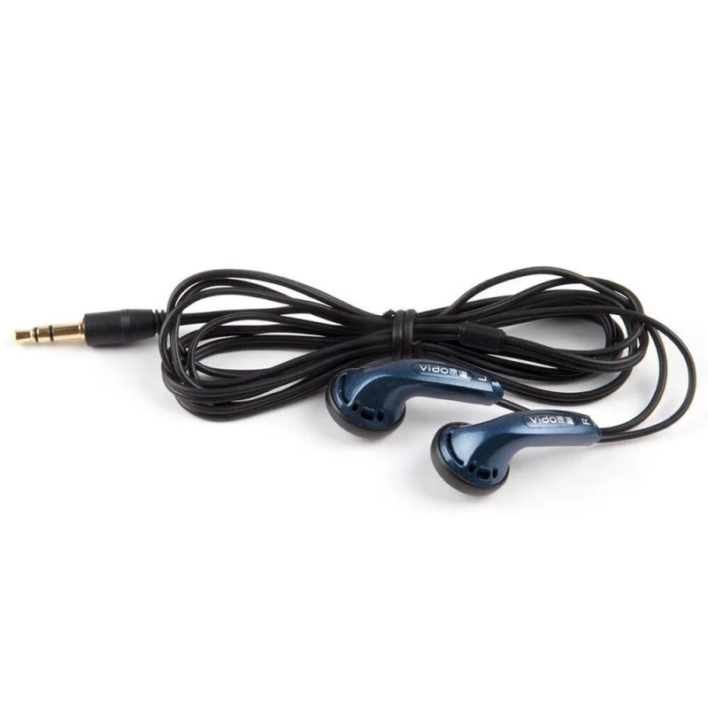 

Vido High Quality Wired Earphone Soundtrack Dual Stereo Bass Noise Reduction Earphones Gaming Headset Music Sports Headphone