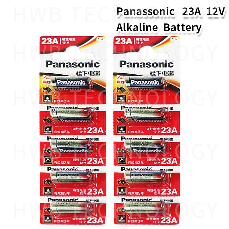 Оптовая продажа 5 шт./лот новинка 12 В ультращелочная батарея Panasonic A23 23A/аварийные