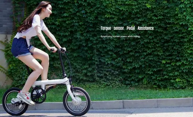 Оригинальный qicycle смарт-электрический Bicyle EF1 Спорт Портативный mijia e велосипед