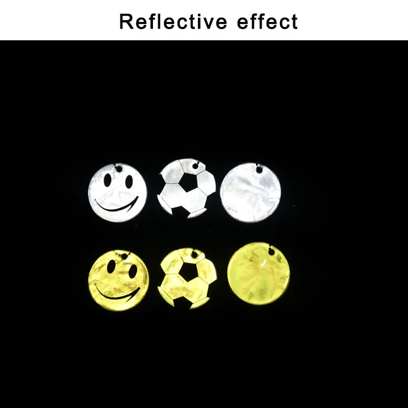 Новинка smile face football MEILITE 250 свечей светоотражающая Сумка брелок вешалка для