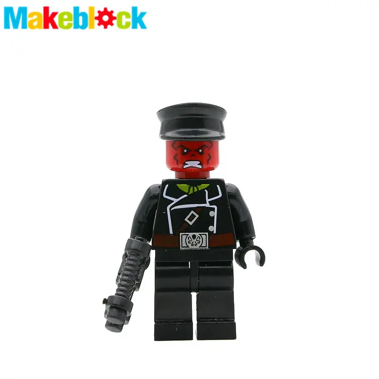 SingleSale Red Skull Johann Shmidt HYDRA Капитан Америка Супер Герои Мстители сборные модели