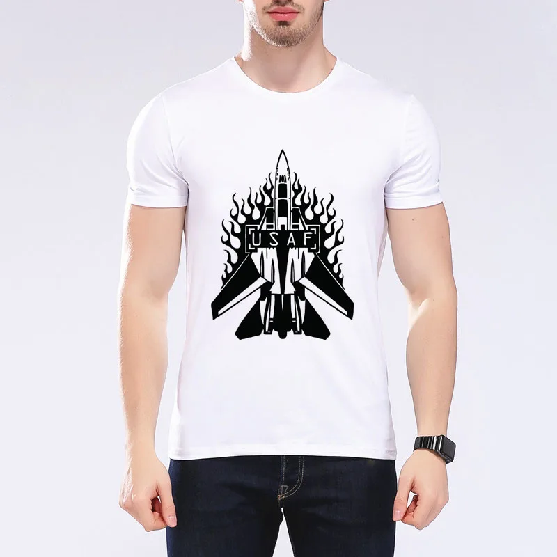 Geek Для мужчин's Rocket ashionT рубашка футболка с круглым воротом Повседневная Homme