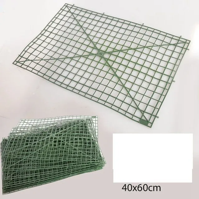 60x40 см пластиковая рамка для цветов настенные арки DIY свадебное украшение фон пластиковый изогнутый подстеллаж ряд цветов с фабрики