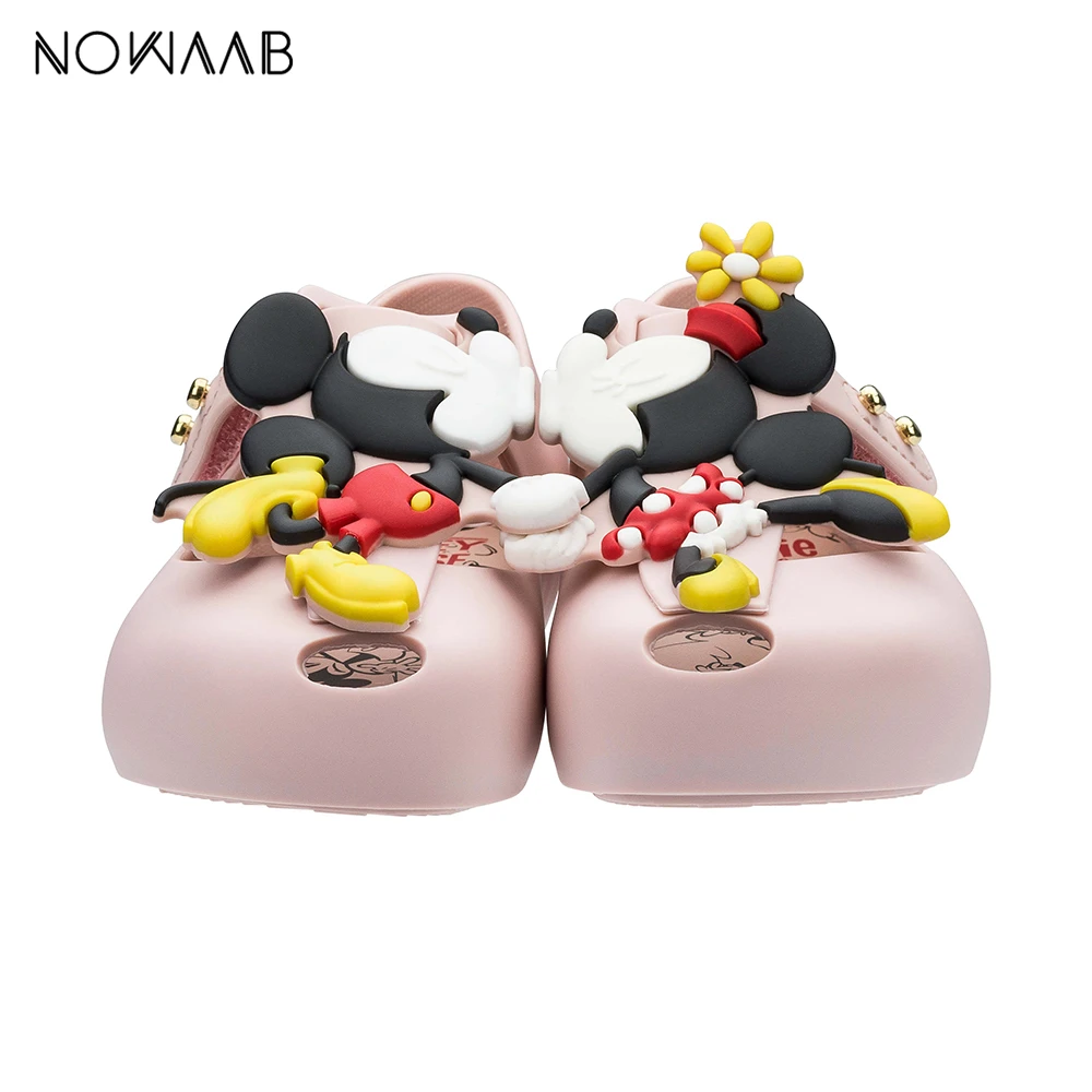 Мини Melissa Ultragirl + Twins III Новинка лета 2019 прозрачная обувь для мальчиков и девочек