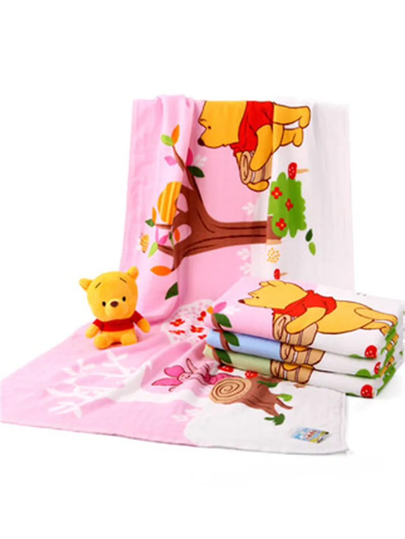 Disney Winne the pooh Супер Большое банное полотенце пляжное 70x140 см мягкое удобное