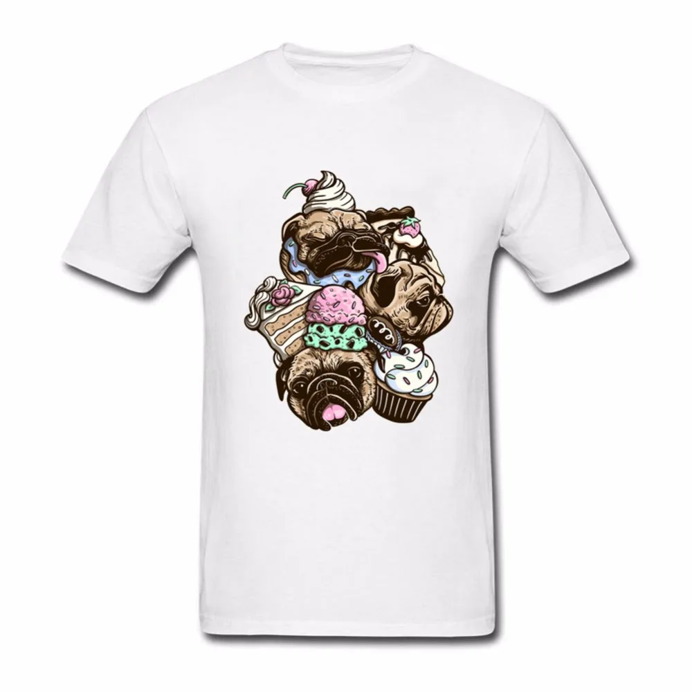 Товары для собак и десерты футболка большие размеры пользовательские хлопка