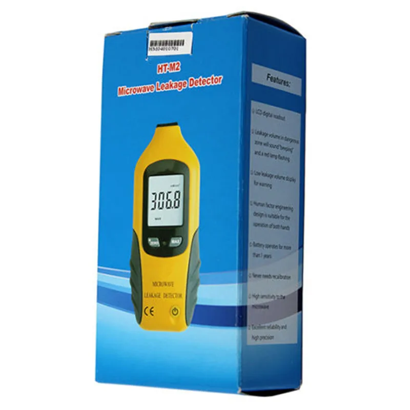 Цифровой ЖК дисплей микроволновый детектор утечки излучения измеритель тестер с