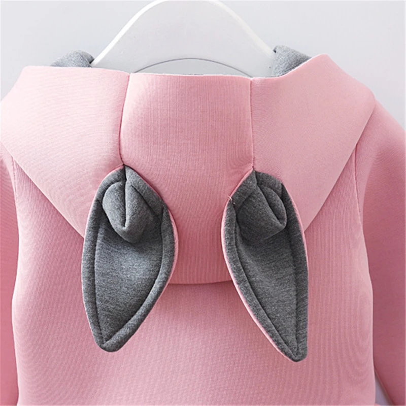 Детские осенне зимние куртки для девочек с длинным рукавом и мультяшными