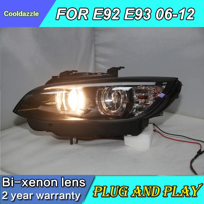 2006 2007 2008 2009 2010 2011 2012 для BMW M3 E92 E93 335i 330i светодиодный ные фары передняя лампа AFS