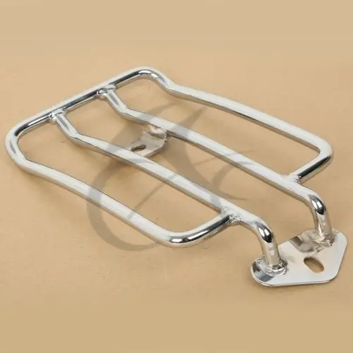 Мотоциклетная задняя хромированная полка для багажа в наличии Solo Seat Для Harley Sportster