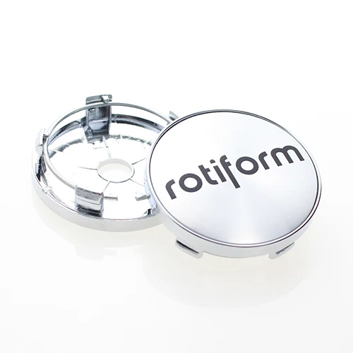 BLACK LETTER CHROME 60 мм крышка центра колеса для обода крышка s серебро/черный Rotiform эмблема наклейка центральный De Las Tapas Llantas 4 шт./лот KOM POWER - Цвет: BLACK LETTER CHROME